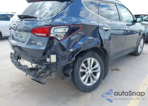 2018 Hyundai Santa Fe Sport 2.0T z USA, uszkodzony, nr VIN 5NMZUDLA4JH107836